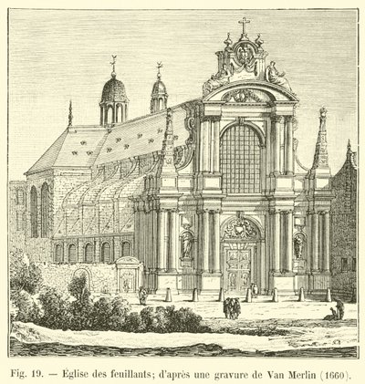 Église des feuillants; d