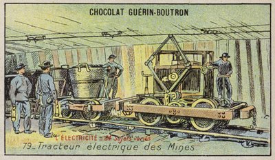 Tracteur de mine électrique - French School