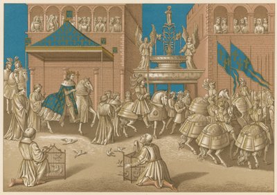 Entrée de Charles VII à Paris - French School
