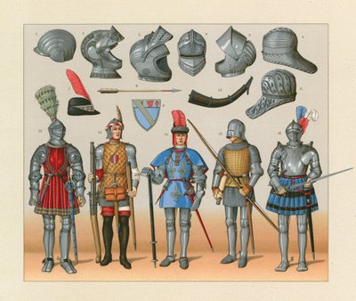 Costume européen XV-XVIe siècle - French School