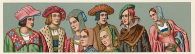 Costume européen XV-XVIe siècle - French School