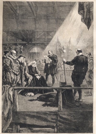 Exécution de Marie Stuart, reine d