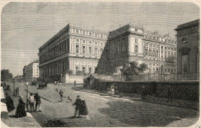 Vue extérieure du bâtiment du quai d