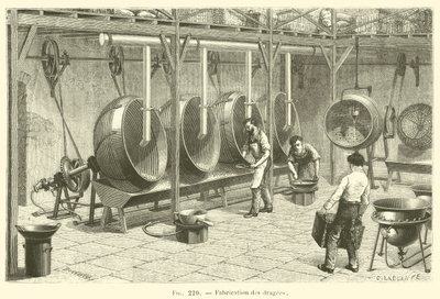 Fabrication des dragées - French School