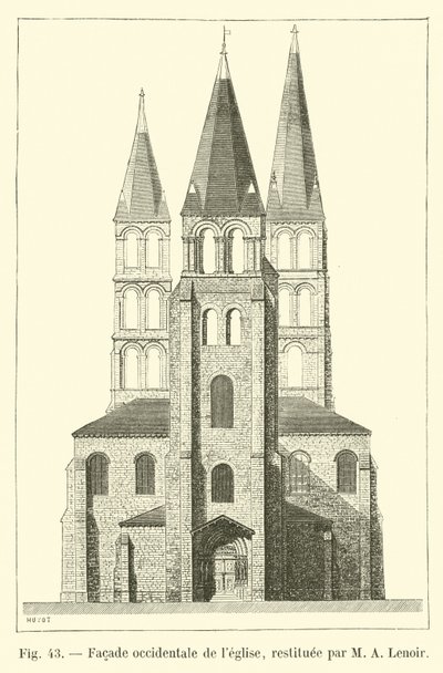 Façade occidentale de l
