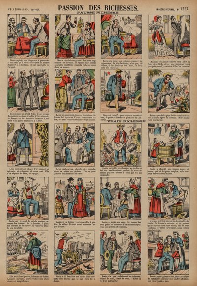 Richesses fausses et vraies - French School