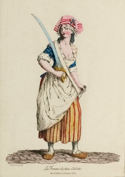 Femme Sans-Culotte, c.1792 - French School