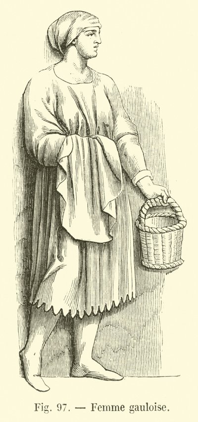 Femme gauloise - French School
