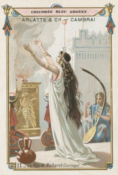 Fête de Melqart, Carthage antique - French School