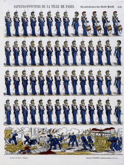 Pompiers de la ville de Paris - Image d