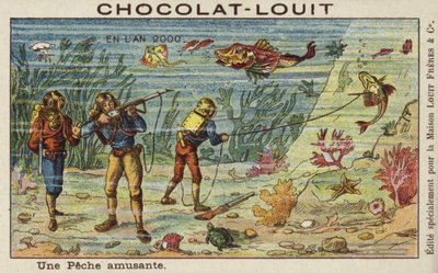 Pêche sur le fond marin en l