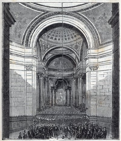 Pendule de Foucault - Pendule de Foucault au Panthéon, Paris - French School