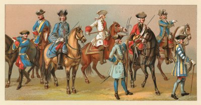 Costume français du XVIIIe siècle - French School