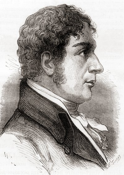 Francesco Zambeccari, des Merveilles de la Science, publié vers 1870 - French School