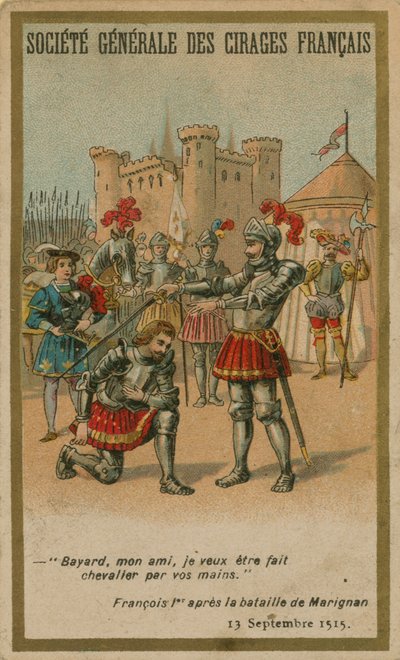 François Ier après la bataille de Marignan - French School