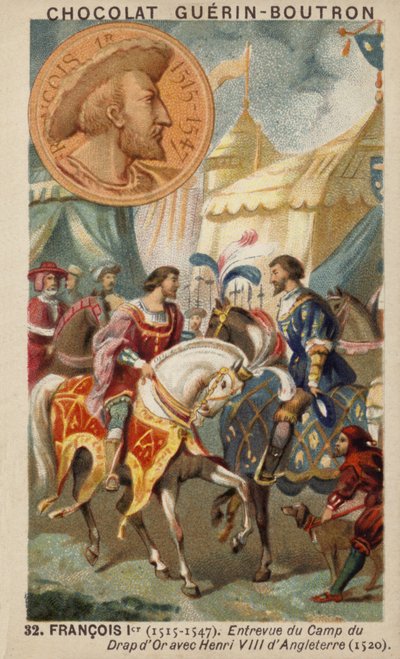 François Ier de France et Henri VIII d