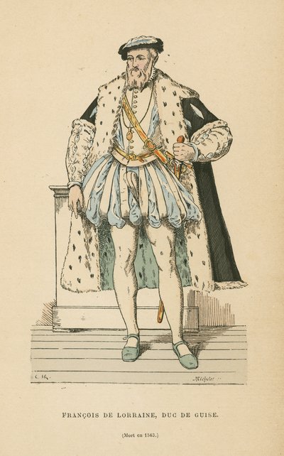 François de Lorraine, duc de Guise - French School