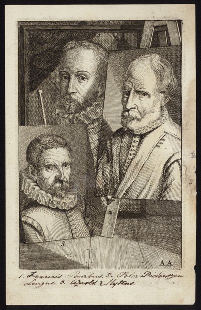 Frans Pourbus, Pieter Pieterszen et Arnold Mytens - French School