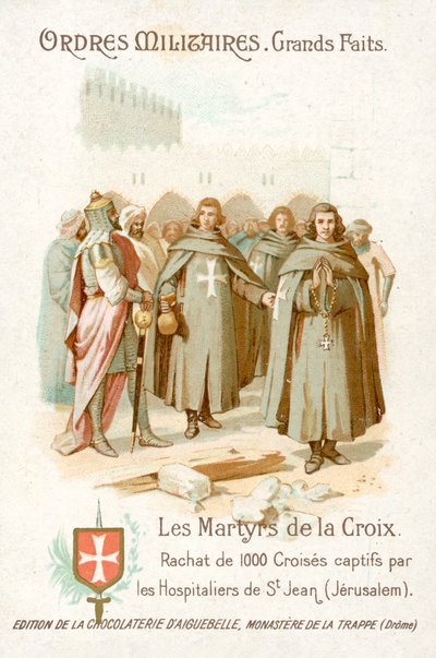 Libération de 1000 croisés capturés par les Chevaliers Hospitaliers, Jérusalem - French School
