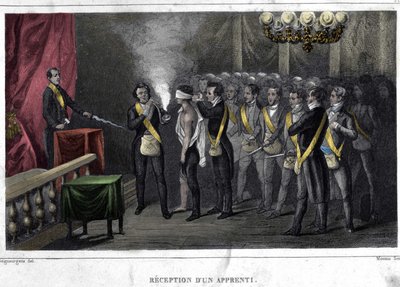 Franc-maçonnerie : initiation et réception d