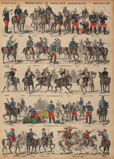 Manœuvres de cavalerie de l