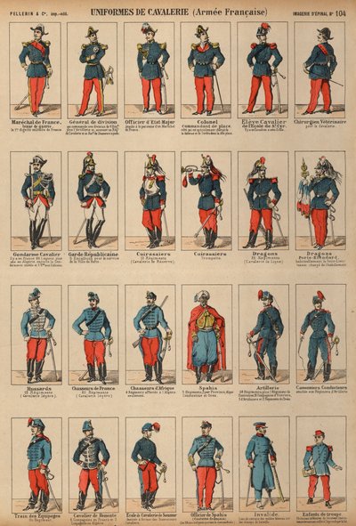 Uniformes de la cavalerie de l