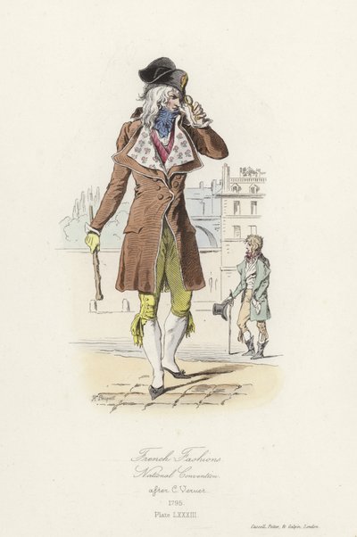 Modes françaises, époque de la Convention nationale - French School