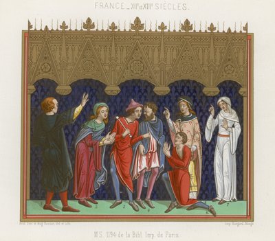 Figures françaises des XIIe et XIIIe siècles - French School