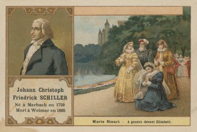 Friedrich Schiller, poète, dramaturge et historien allemand - French School