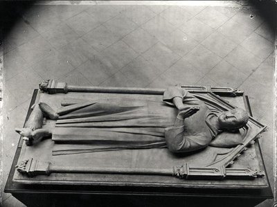 Statue funéraire de Louis de France (1243-60), fils aîné de saint Louis, de l