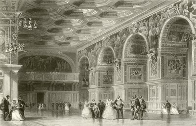 Galerie de Henri II, Fontainebleau - French School