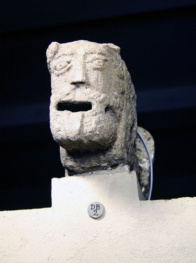 Gargouille avec la Langue Pendante - French School