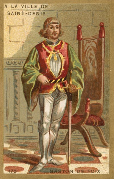 Gaston de Foix, duc de Nemours, soldat français - French School