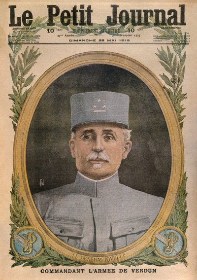 Général Nivelle commandant l