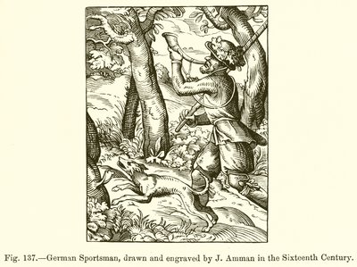 Chasseur allemand - French School