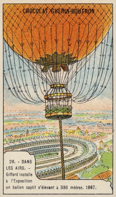 Ballon captif de Giffard à l