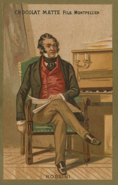 Gioachino Rossini, compositeur italien - French School