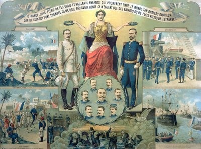 Glorification de la campagne au Dahomey (Bénin) et à Cronstadt - French School