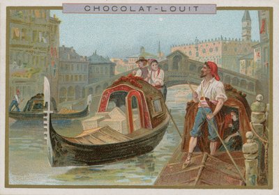 Gondole, Venise - French School