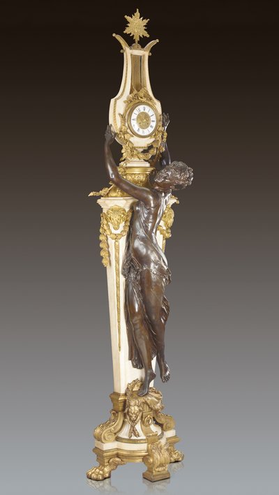 Grande Horloge, une pendule monumentale et importante, conçue par Frédéric Piat et exécutée par Maison Millet, Paris, vers 1890 - French School