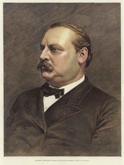 Grover Cleveland, 22e et 24e président des États-Unis - French School