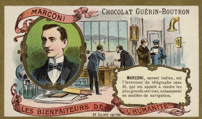 Guglielmo Marconi, inventeur italien et pionnier de la radio - French School