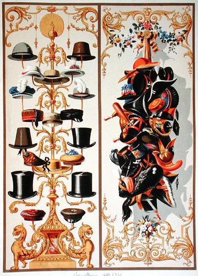 Chapeaux, planche d