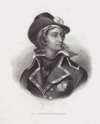 Henri de la Rochejaquelein, général royaliste français de la révolte de Vendée - French School