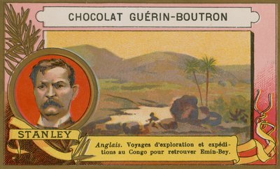 Henry Morton Stanley, explorateur britannique du 19ème siècle - French School