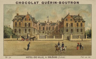 Hôtel-de-Ville, à Orléans, Loiret - French School