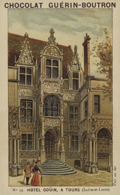 Hôtel Gouin, à Tours, Indre-et-Loire - French School