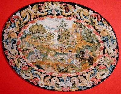 Scène de chasse - French School