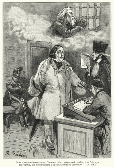 Illustration pour Le Juif Errant - French School