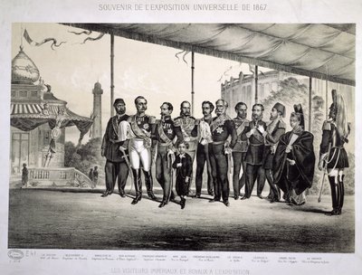 Visiteurs impériaux et royaux à l